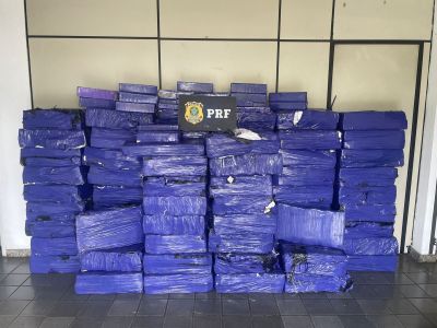 Carga apreendida pela PRF em Juatuba