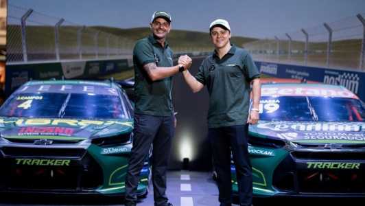 Felipe Massa e Júlio Campos voltam a formar dupla em equipe da Stock Car