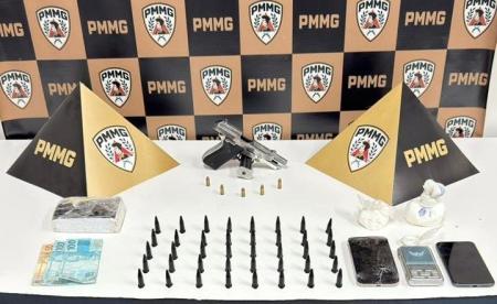 Droga apreendida Coronel Fabriciano