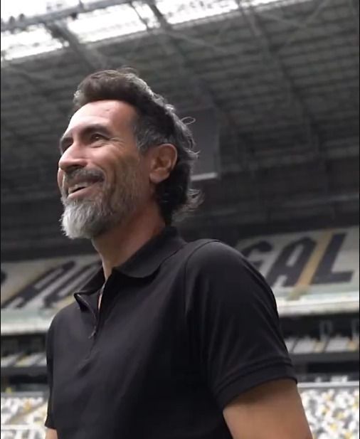 Novo técnico do Atlético, Domínguez se impressiona com Arena MRV: 'Espetáculo'