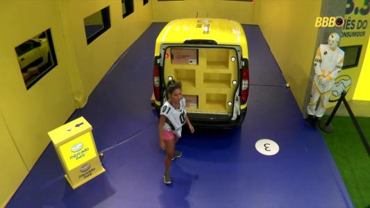 Gabriela na Prova do Anjo do BBB 26