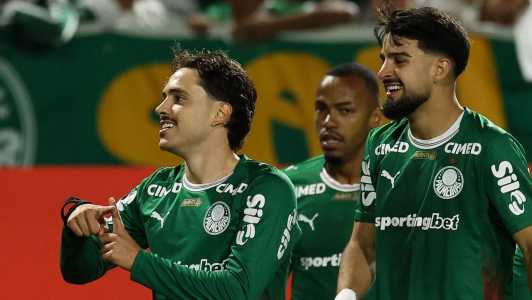Maurício e Flaco marcaram para o Palmeiras contra o São Paulo
