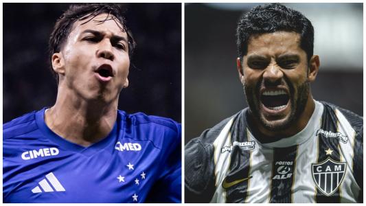 Cruzeiro, de Kaio Jorge, e Atlético, de Hulk, decidirão título mineiro no Mineirão