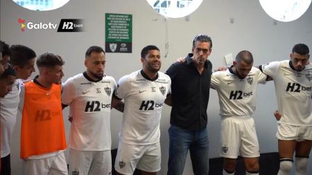 Hulk em discurso pré-jogo do Atlético no Independência