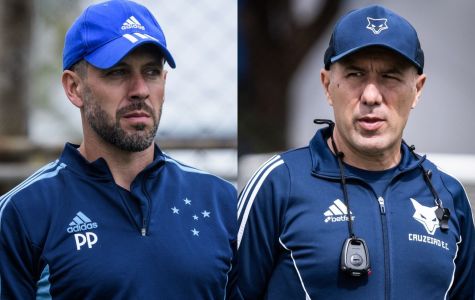 Paulo Pezzolano e Leonardo Jardim, ex-técnicos do Cruzeiro