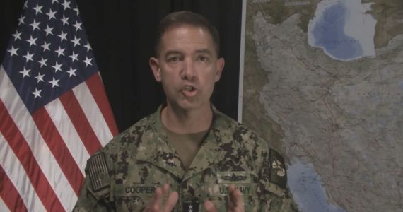 Anúncio foi feito pelo comandante das forças americanas no Oriente Médio, almirante Brad Cooper