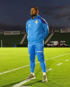Lucas Andrade, treinador da equipe sub-20 do Palmeiras