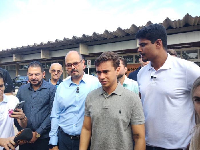 Deputado Nikolas e governador Mateus Simões em Ipatinga