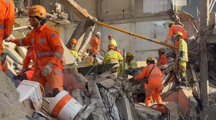 Imagens mostram estado do lar de idosos que desabou nesta quinta-feira (5) em Belo Horizonte