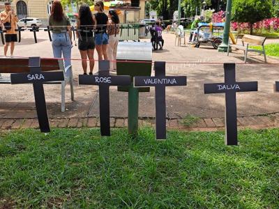 Protesto marca o Dia Internacional das Mulheres em Belo Horizonte
