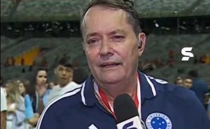 Pedrinho, dono da SAF do Cruzeiro, em entrevista à sportv