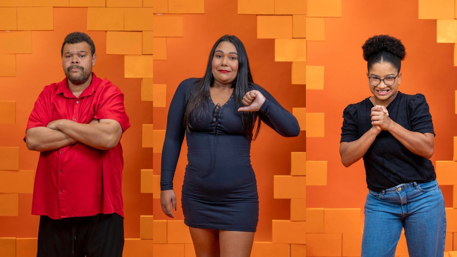 Enquete BBB 26: Babu, Chaiany ou Milena, quem deve ser eliminado?