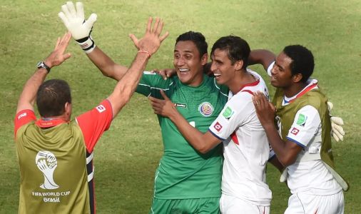 Costa Rica venceu a Itália na Copa de 2014 • Divulgação/Fifa