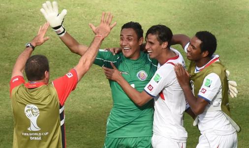 Costa Rica venceu a Itália na Copa de 2014