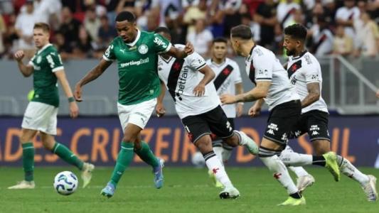 Palmeiras venceu o Vasco nos dois jogos no ano passado
