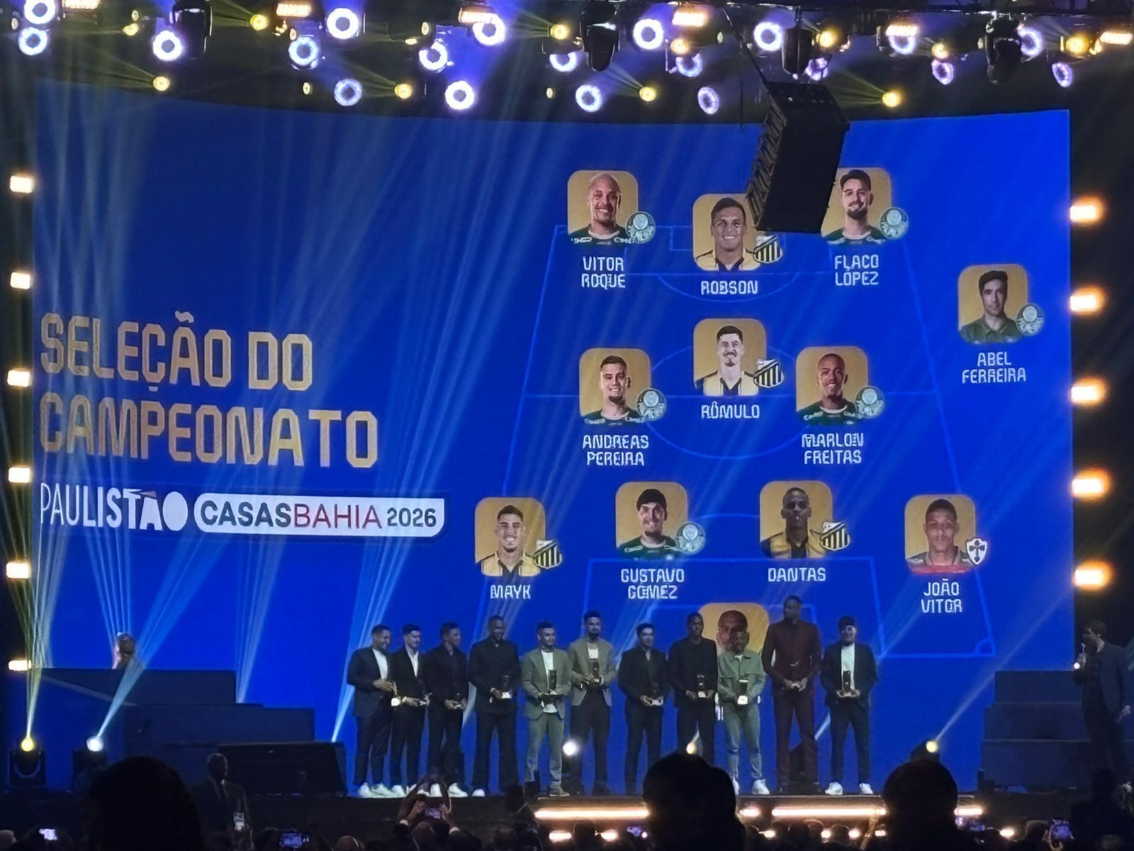 Federação define seleção do Campeonato Paulista; veja time e indicados