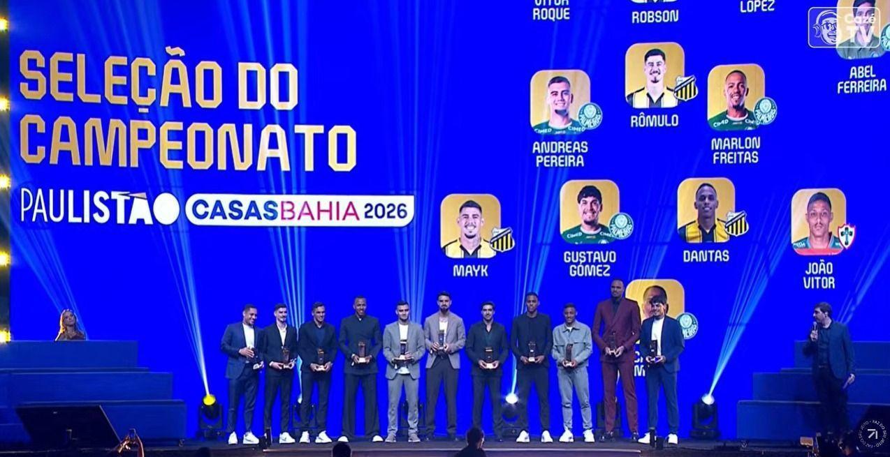 Campeonato Paulista: veja quem foi eleito o craque e a revelação do torneio