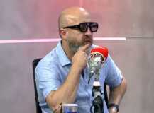 Fabrício Carpinejar concede entrevista ao "Chamada Geral", da Rádio Itatiaia