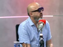 Fabrício Carpinejar concede entrevista ao "Chamada Geral", da Rádio Itatiaia