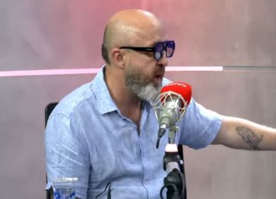 Fabrício Carpinejar concede entrevista ao "Chamada Geral", da Rádio Itatiaia