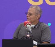 Fabrício Carpinejar concede entrevista ao "Chamada Geral", da Rádio Itatiaia