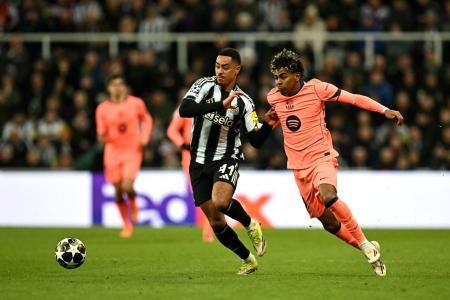 Barcelona e Newcastle empataram no St. James Park pela Champions League
