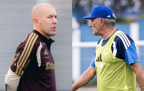 Leonardo Jardim, do Flamengo, e Tite, do Cruzeiro