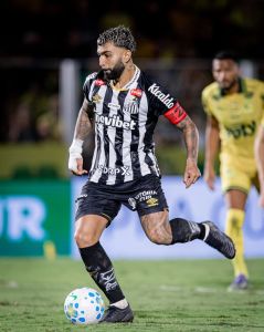 Gabigol em Mirassol x Santos
