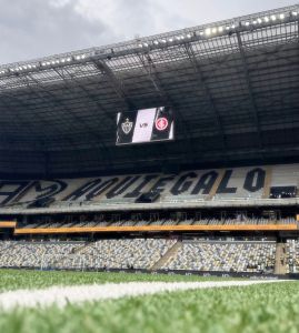 Arena MRV, em Belo Horizonte, pronta para receber Atlético x Inter