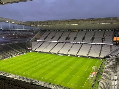 Neo Química Arena, em São Paulo, pronta para receber Corinthians x Coritiba