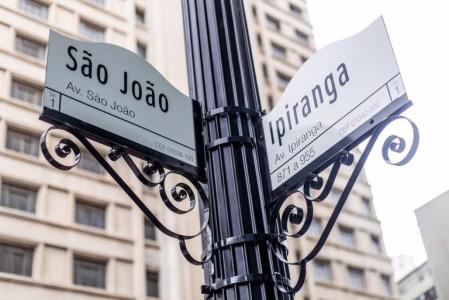 Projeto prevê instalação no cruzamento das avenidas Ipiranga e São João, no centro da capital paulista