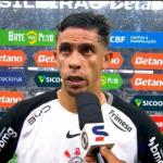 Gabriel Paulista desabafa após tropeço do Corinthians em casa contra Coritiba