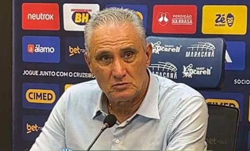 Tite, técnico do Cruzeiro