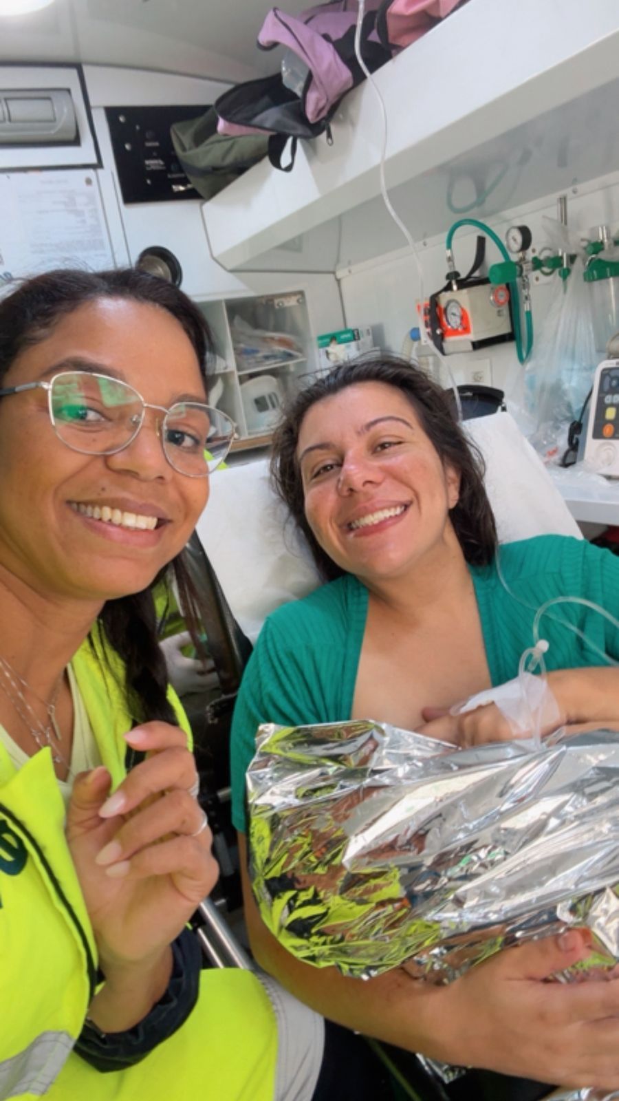 Bebê nasce na BR-040 e recebe primeiros cuidados em base da EPR Via Mineira