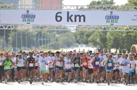 Corrida de rua em Brasília