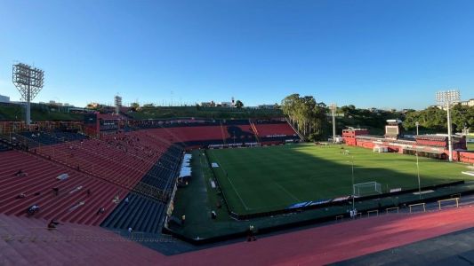 Barradão, palco do jogo entre Vitória e Atlético