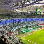 Torcida do Palmeiras faz mosaico em retorno ao Allianz Parque; veja