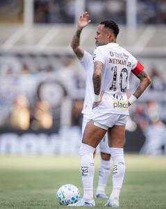 Neymar, meia-atacante do Santos FC