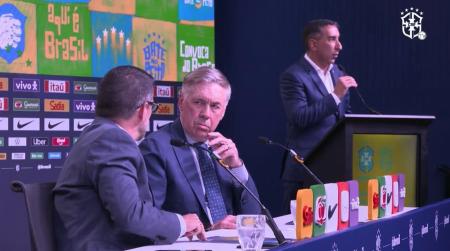 Ancelotti "esquece" de jogador durante convocação da Seleção Brasileira