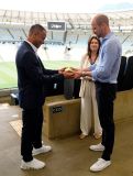 Visita de Príncipe William ao Maracanã