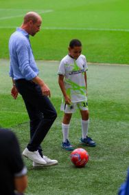 Visita de Príncipe William ao Maracanã