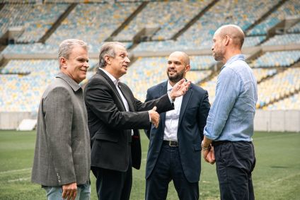 Visita de Príncipe William ao Maracanã