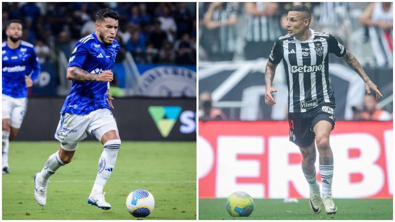 Laterais de Cruzeiro e Atlético lideram estatística entre jogadores da Série A em 2024