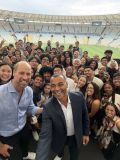 Visita de Príncipe William ao Maracanã