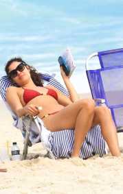 Xamã e Sophie Charlotte curtiram o dia na praia
