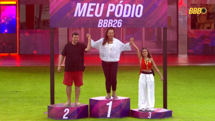Solange Couto montou seu pódio e falou quem não ganha o BBB 26 Solange Couto montou seu pódio e falou quem não ganha o BBB 26