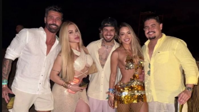 Zé Felipe curte ano novo em Pipa Zé Felipe curte ano novo em Pipa