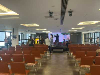 Evento feito na Cidade Administrativa não encheu nesta quinta-feira (12)