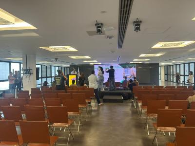 Evento feito na Cidade Administrativa não encheu nesta quinta-feira (12)