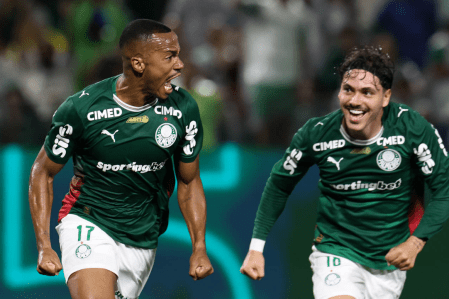 Marlon Freitas e Maurício em Palmeiras x Grêmio